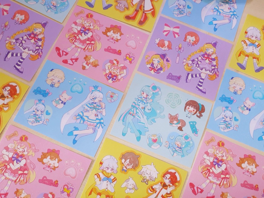 ひろプリ & わんぷり シール