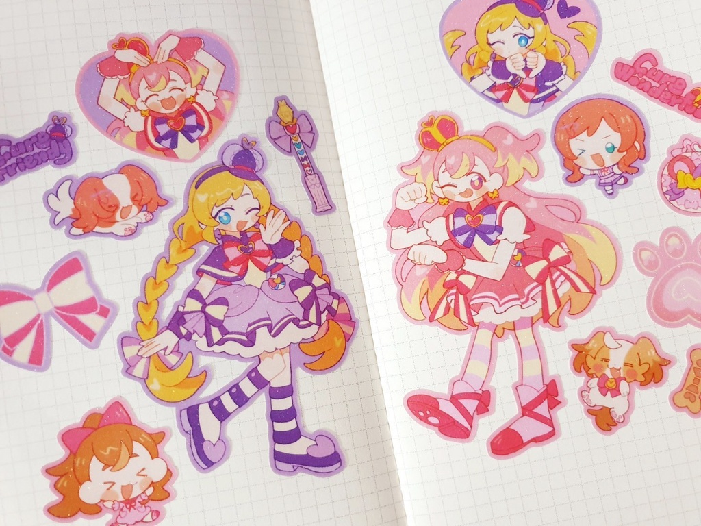 ひろプリ & わんぷり シール