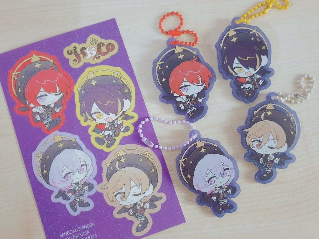 堕天使 & ベリモン アクキー