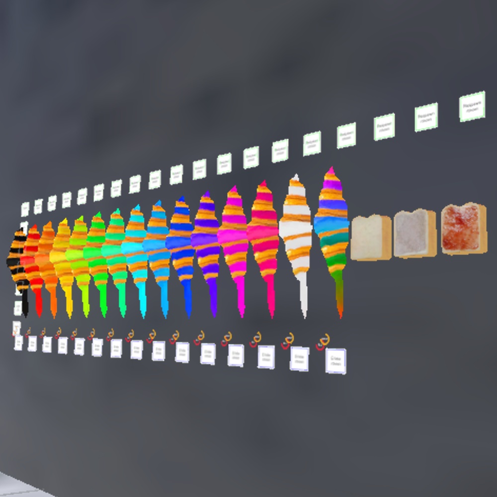 QvPen用差し替えモデル~クロワッサンペン~