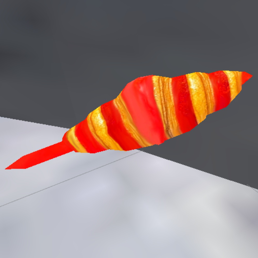 QvPen用差し替えモデル~クロワッサンペン~