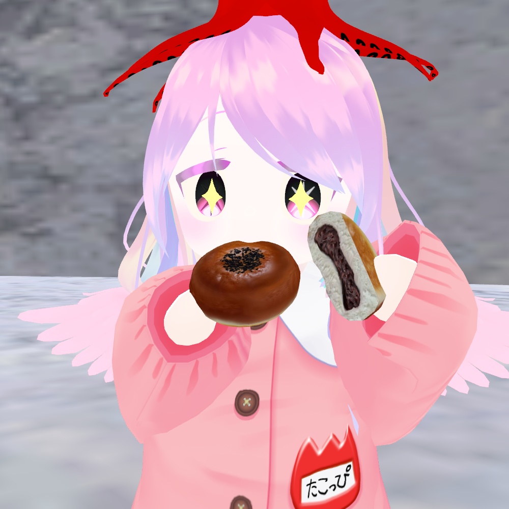 【無料お試し版あり】あんぱんセット【VRChat想定】