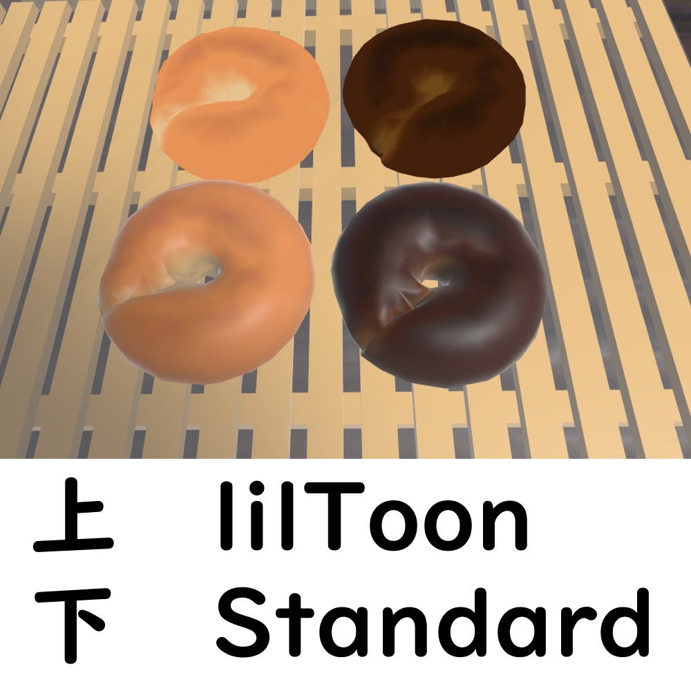 【無料/Free】ベーグル【VRChat想定】