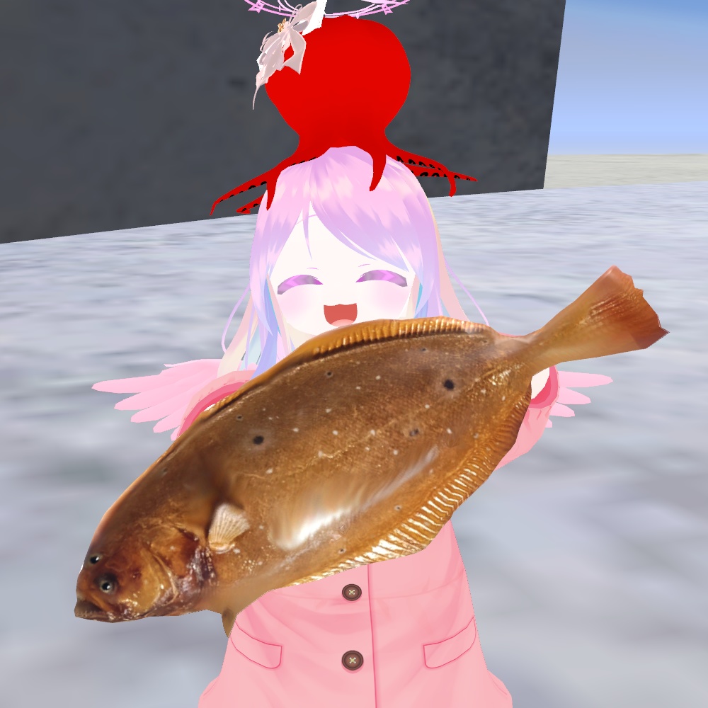 ヒラメ【VRChat想定】