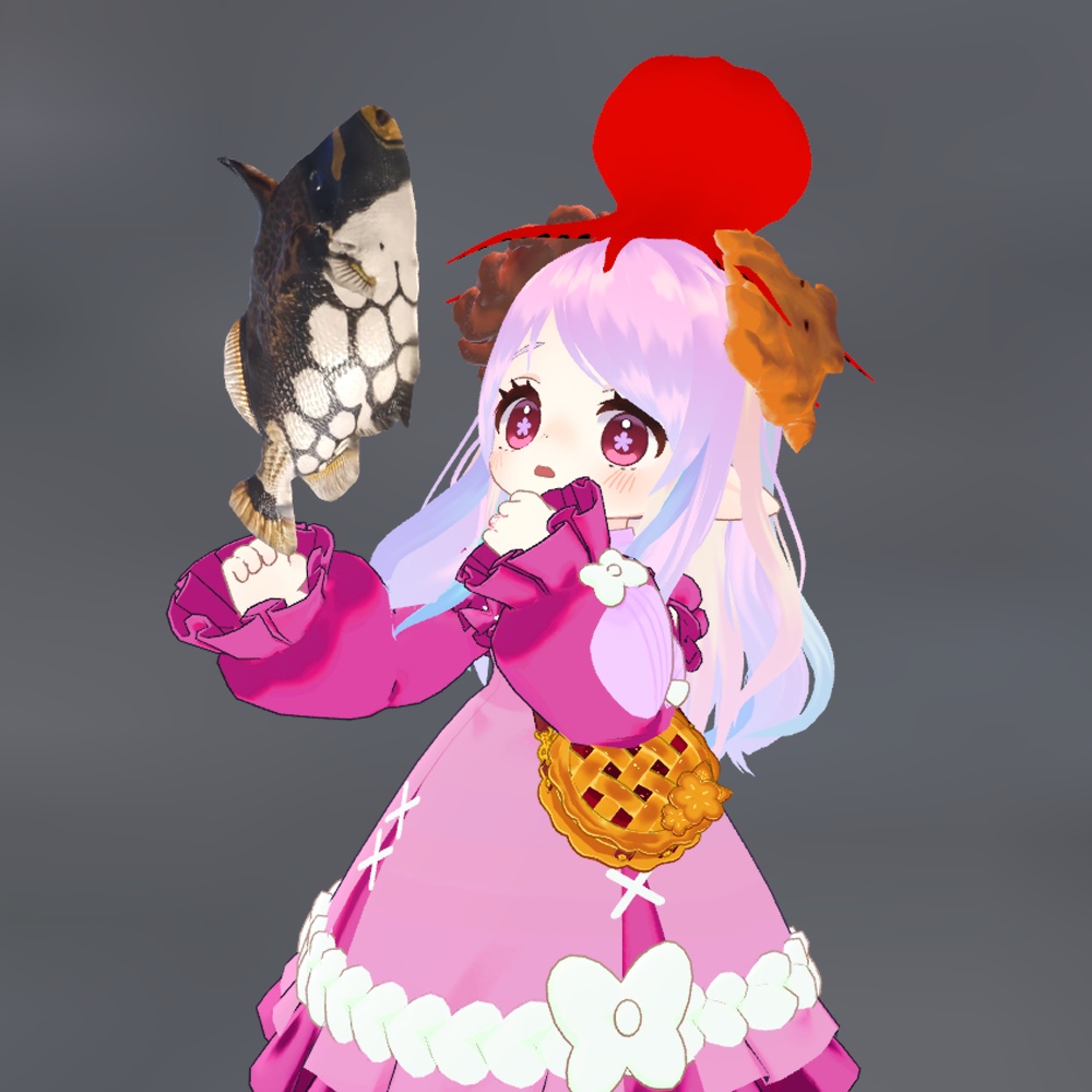 【48時間限定無料】モンガラカワハギ【VRChat想定】