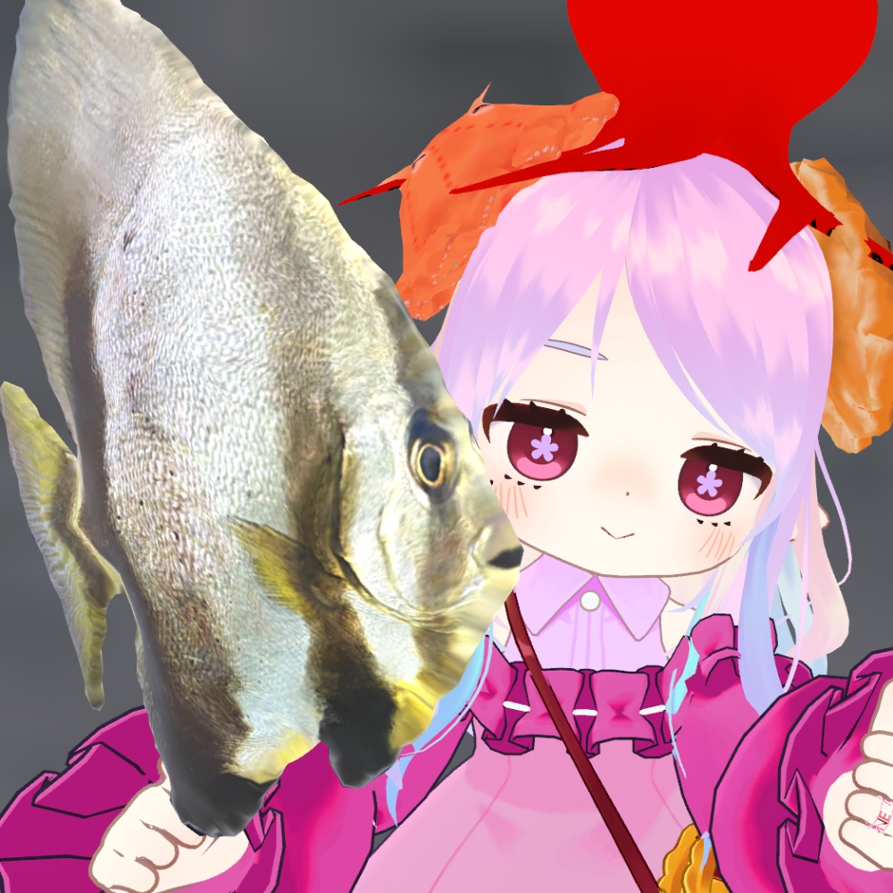 【48時間限定無料】ナンヨウツバメウオ【VRChat想定】