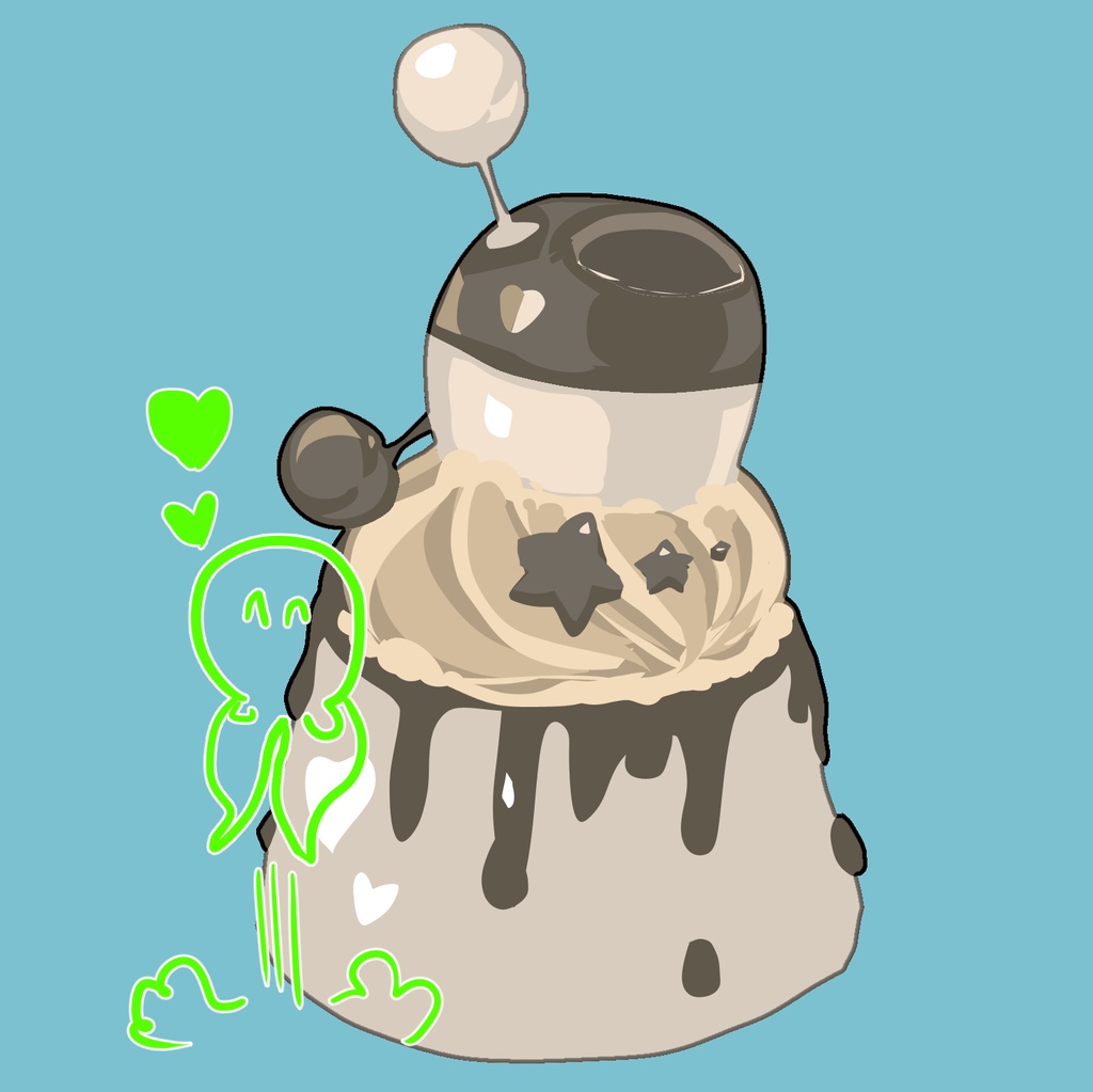 ブキスイーツ ポストカード