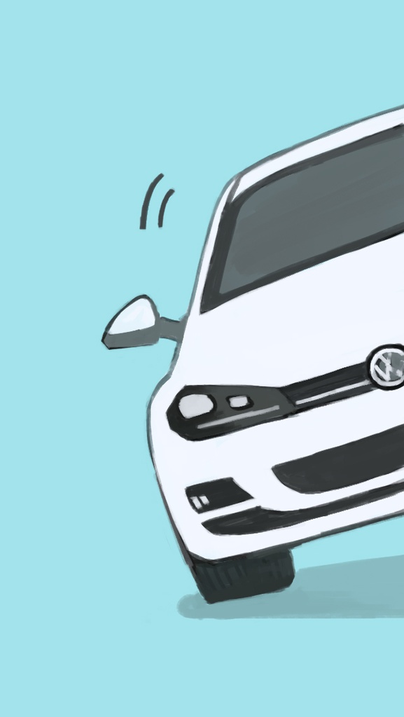 【愛車チラっと】スマホ待ち受けオーダーメイド