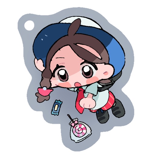 ぷら〜んアクキー(ver.アオイ)