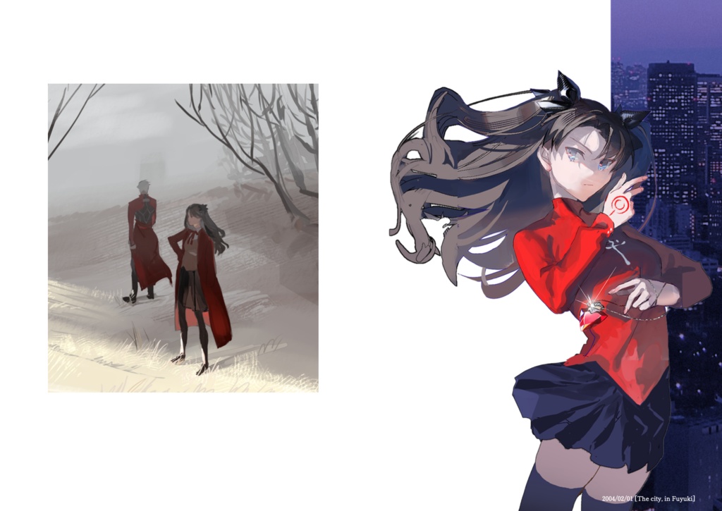 【UBWイラスト本】「回想」-リコレクション-