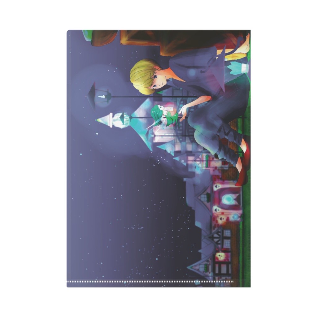 クリアファイル 空から落ちた妖精