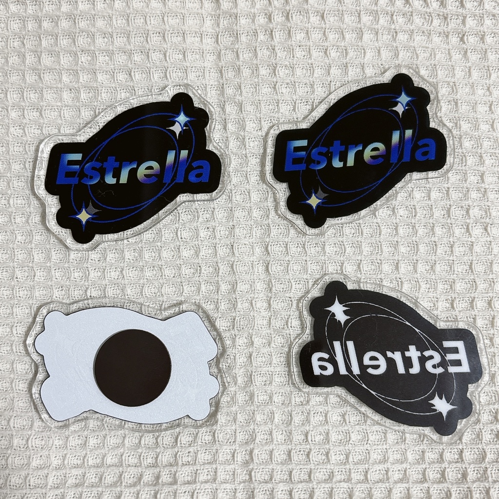 【ロゴグッズ】アクリルマグネット/アクリルシール