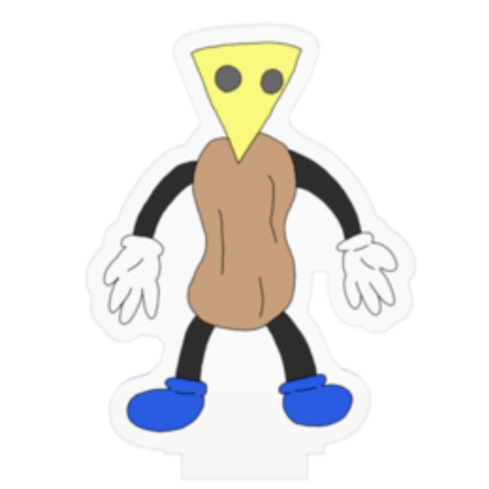 【なんで?】🥜アクリルピナチ🧀【50×50mm】