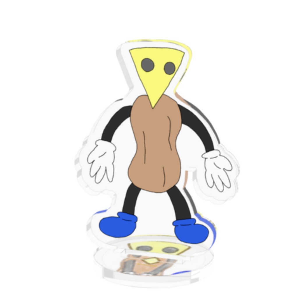 【なんで?】🥜アクリルピナチ🧀【50×50mm】