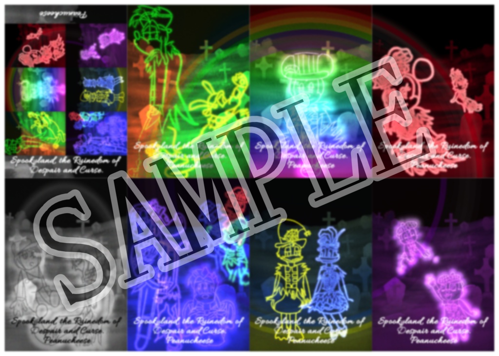 【スプブ総まとめ本下巻】Spookyland, the Ruinedom of Despair and Curse.-Funeral-