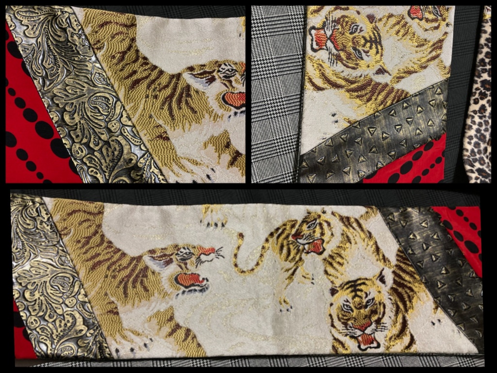 完売/虎ゴブラン/合皮、水玉2種【六種類の布】