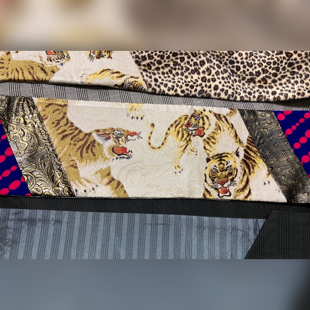 完売/虎ゴブラン/合皮、水玉2種【六種類の布】