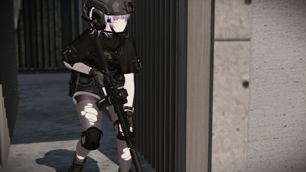 【VRC想定】AR15ポーズパック Vol.3(12ポーズ)(ゆめかちゃん用調整ポーズ+カワイイポーズ一つ追加!)