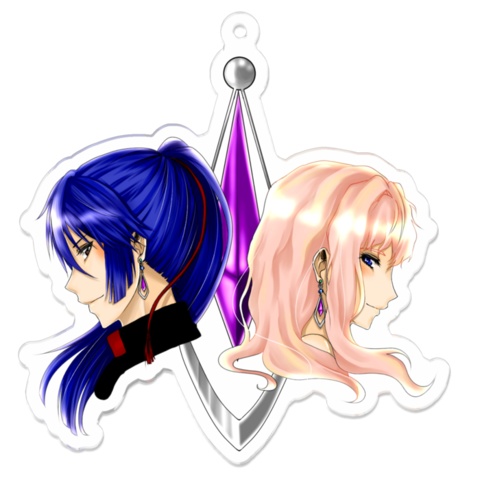 アルシェリアクリルキーホルダー