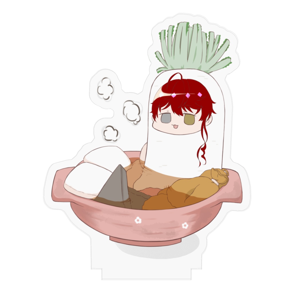 だいこんみずほ アクリルフィギュア