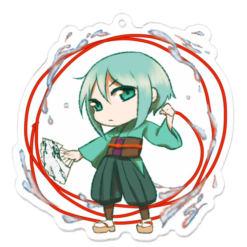 青碧 オリジナルバトルアクキー