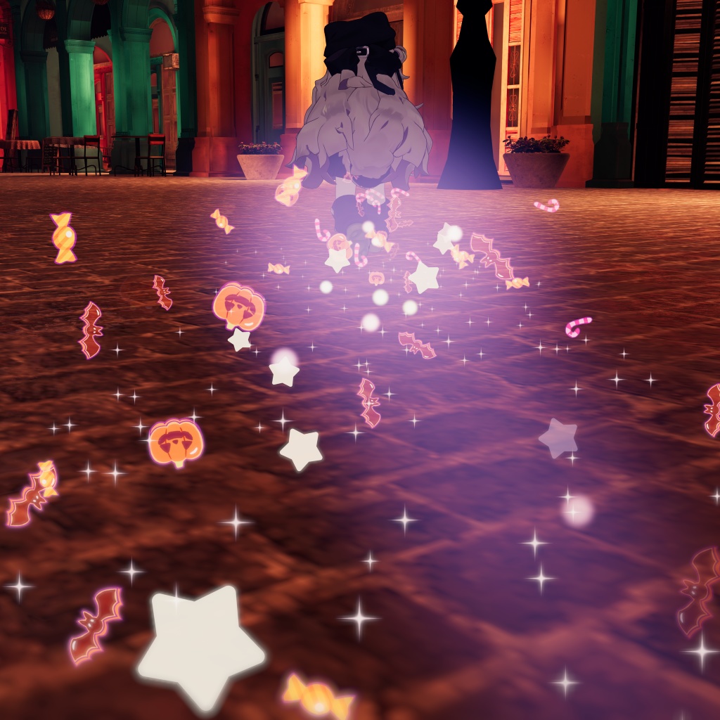 【VRChat想定・MA対応】おかしなあしあと