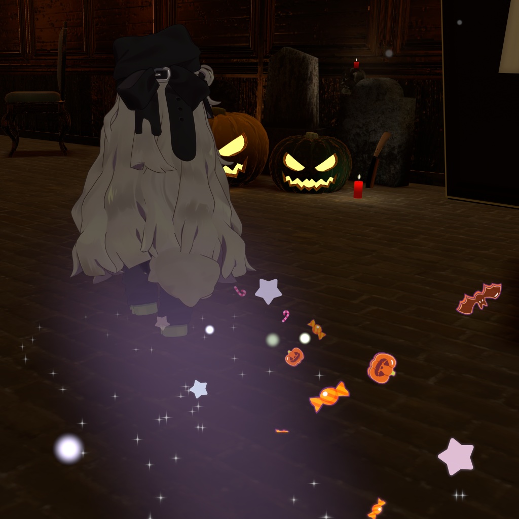 【VRChat想定・MA対応】おかしなあしあと