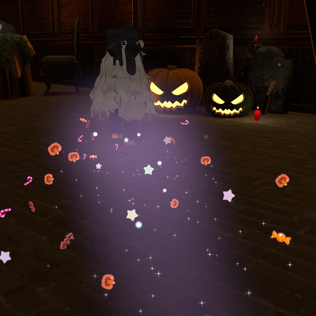 【VRChat想定・MA対応】おかしなあしあと