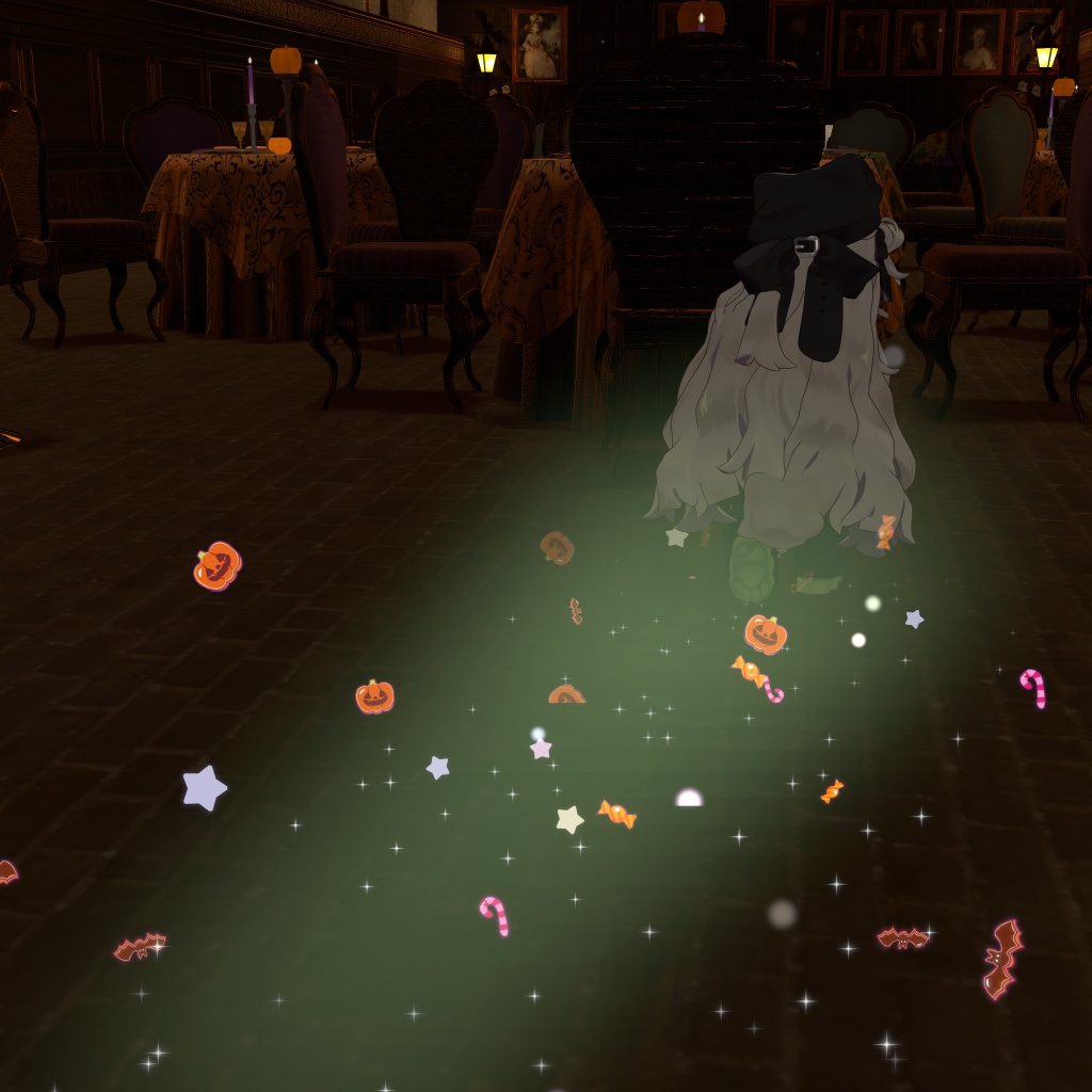 【VRChat想定・MA対応】おかしなあしあと