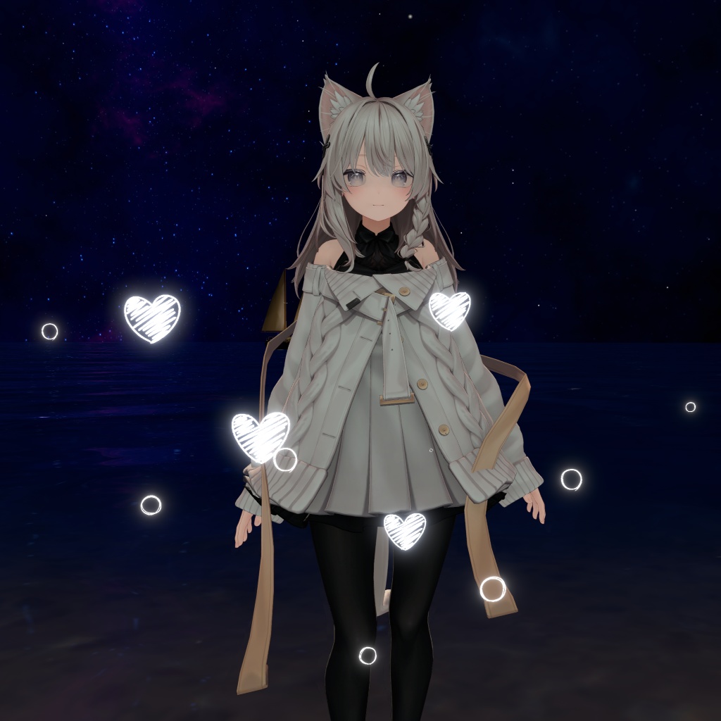 【VRChat想定・MA対応】てがきのおもい