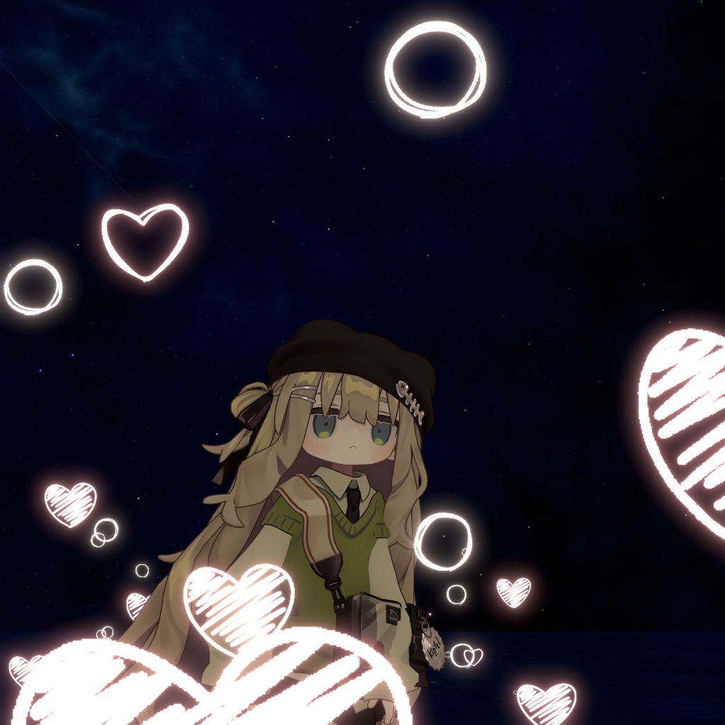 【VRChat想定・MA対応】てがきのおもい