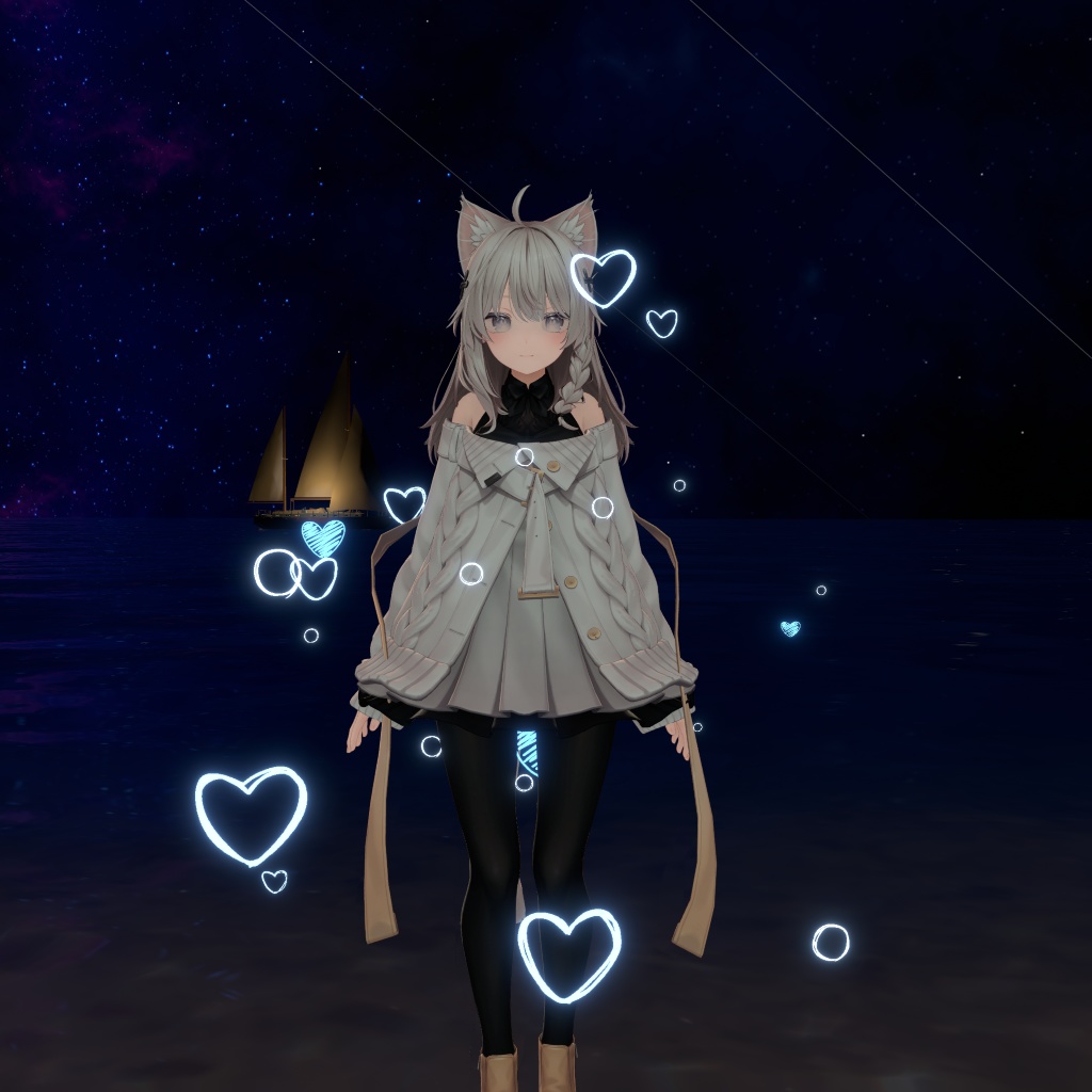 【VRChat想定・MA対応】てがきのおもい