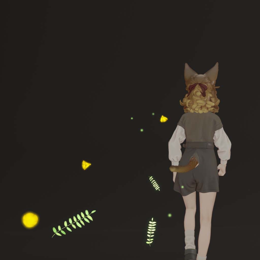 【VRChat想定・MA対応】陽だまりのトレイル