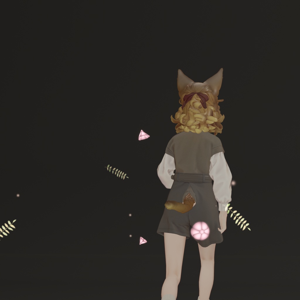 【VRChat想定・MA対応】陽だまりのトレイル