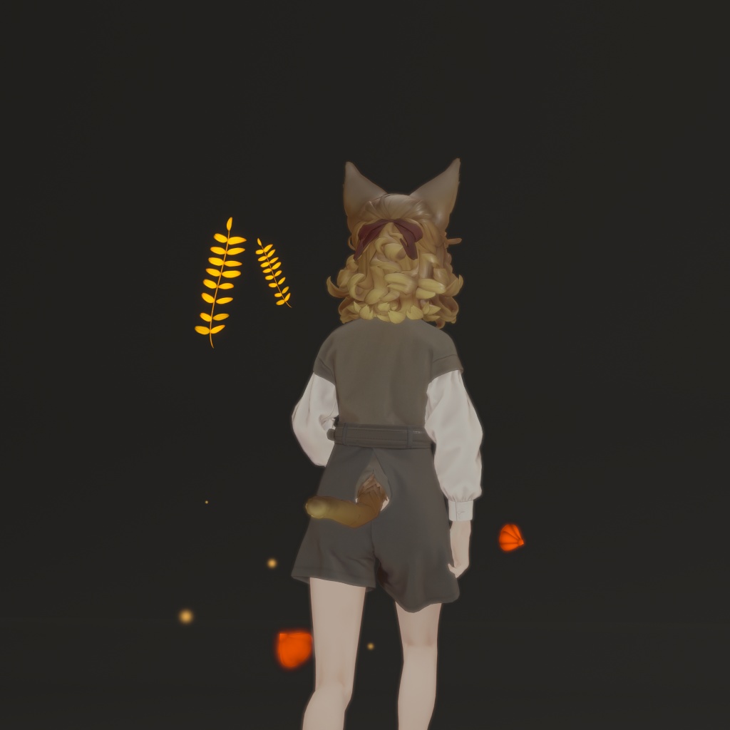 【VRChat想定・MA対応】陽だまりのトレイル