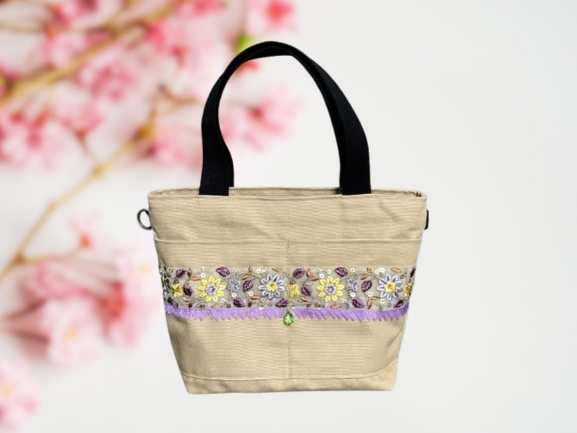 2wayファスナートート