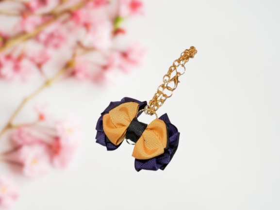 リボンバッグチャーム(ペタルリボン)
