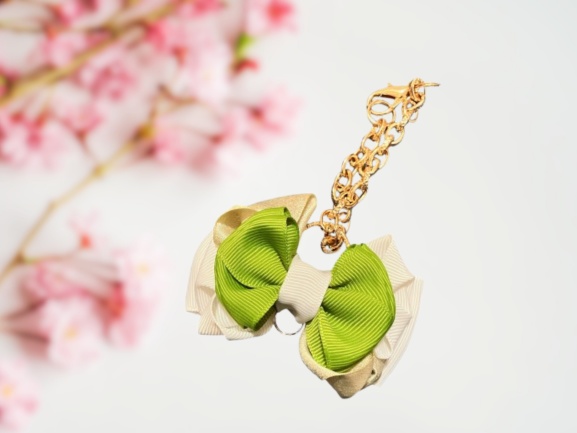 リボンバッグチャーム(ペタルリボン)