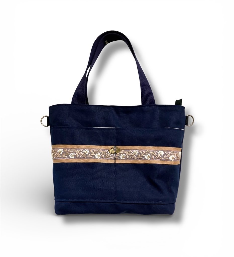 2wayファスナートート