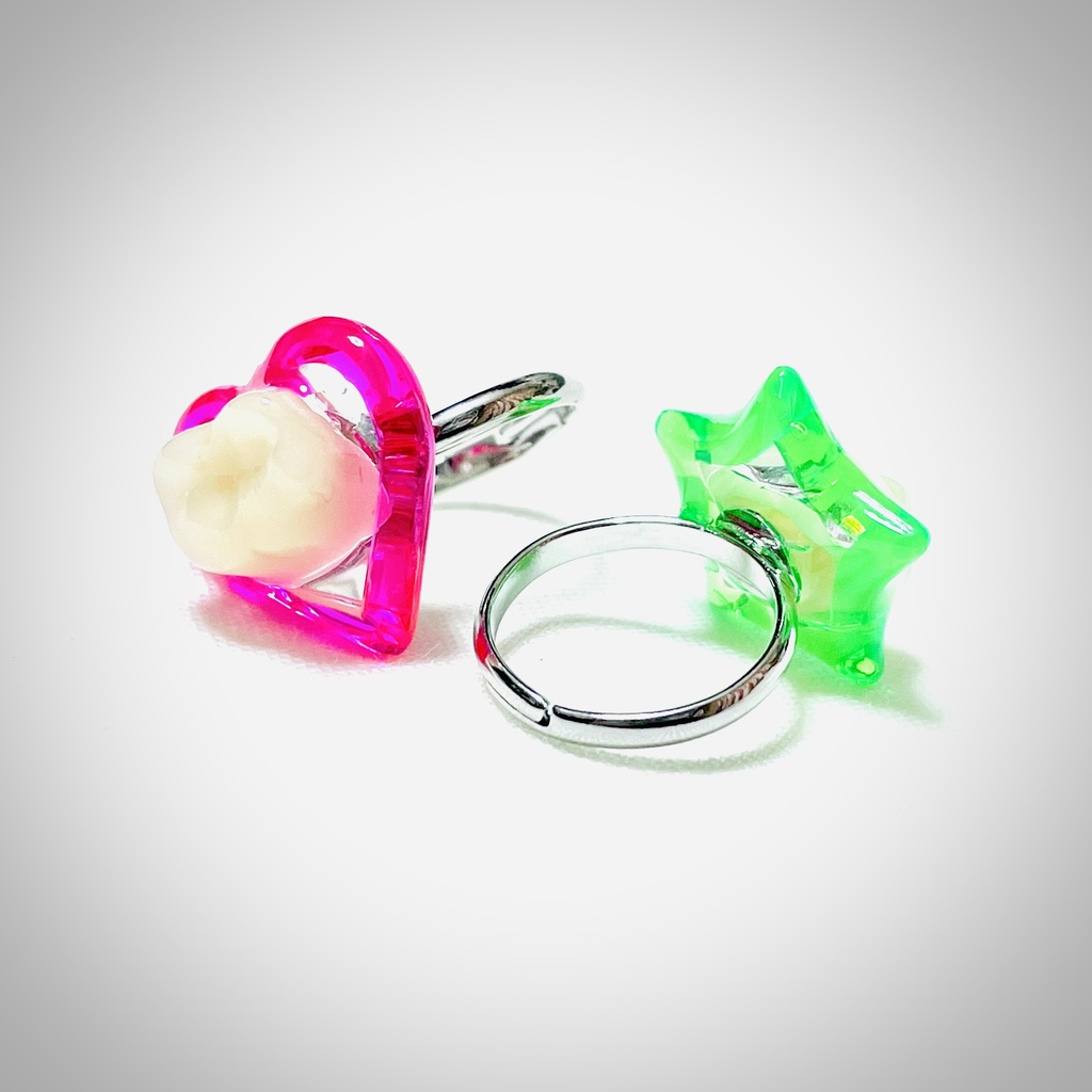 愛でる奥歯リング(ハート)