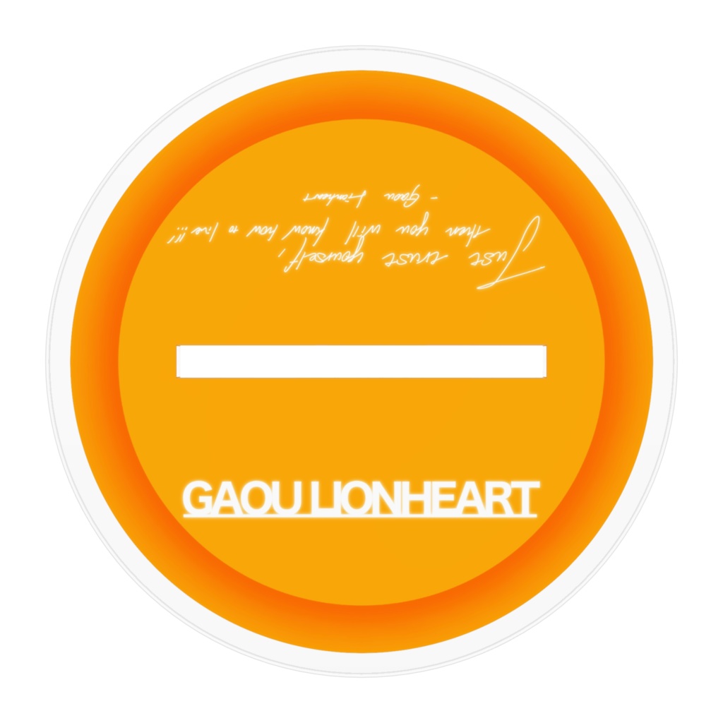 ガオウライオンハート アクリルフィギュア