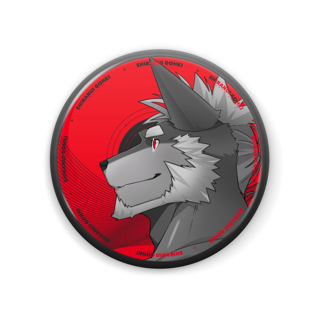 不知火 轟希様 アイコニックカラー缶バッジ