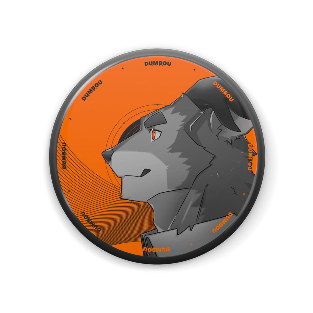 ダン坊様 アイコニックカラー缶バッジ