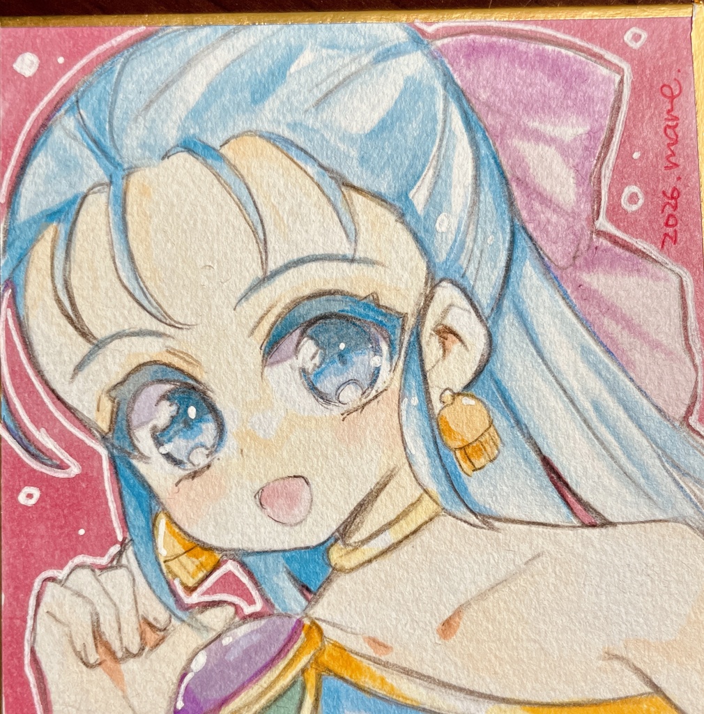 ファンアート色紙