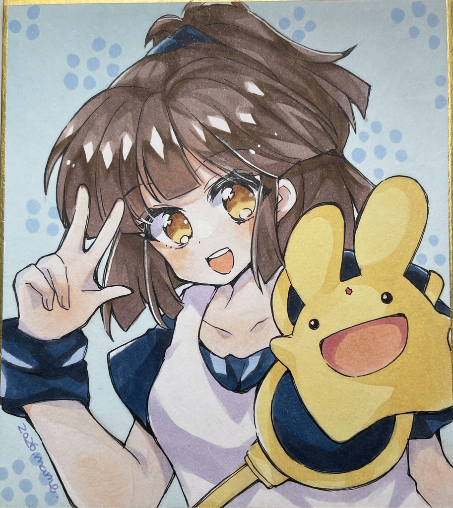 ファンアート色紙