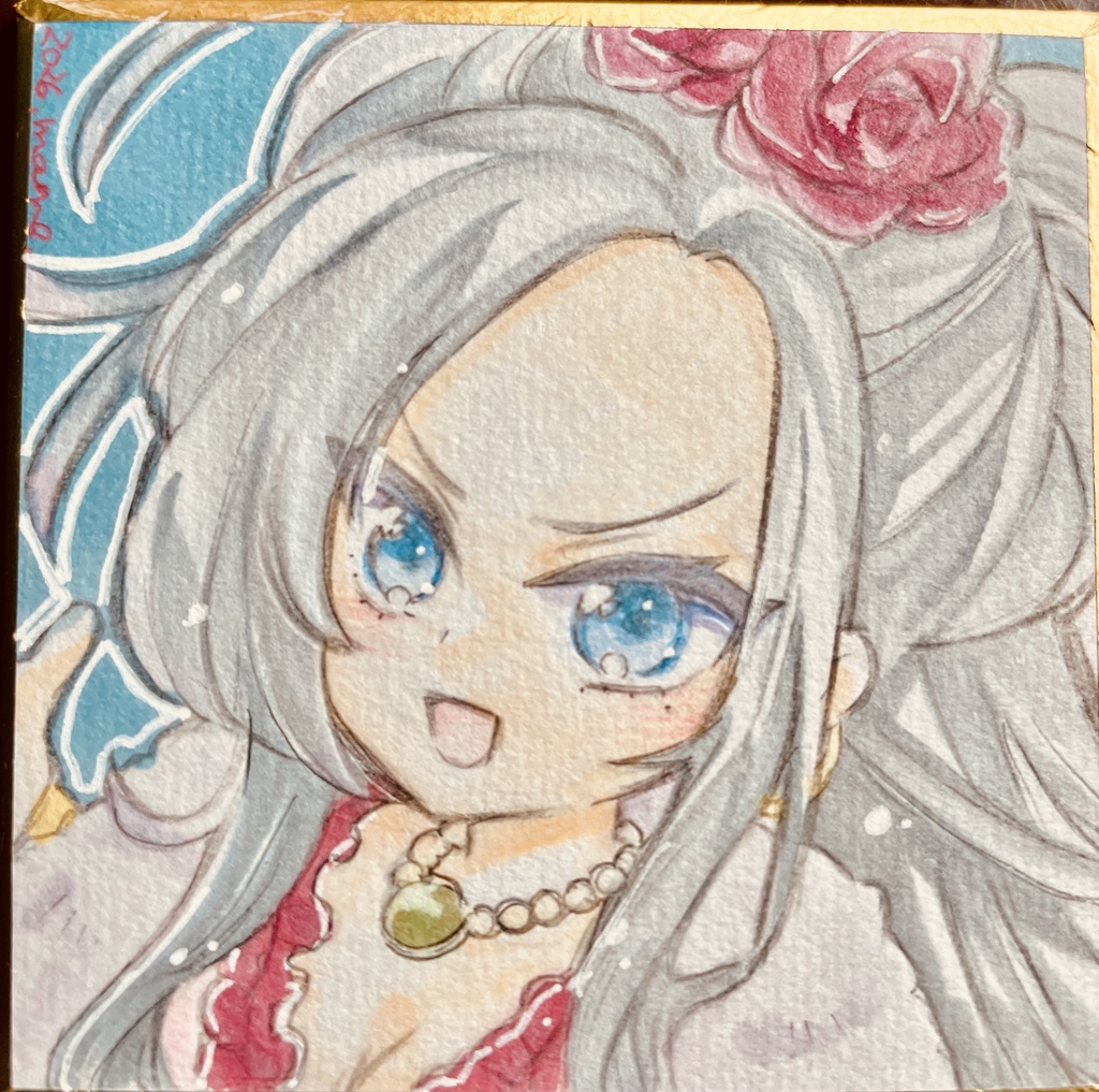 ファンアート色紙