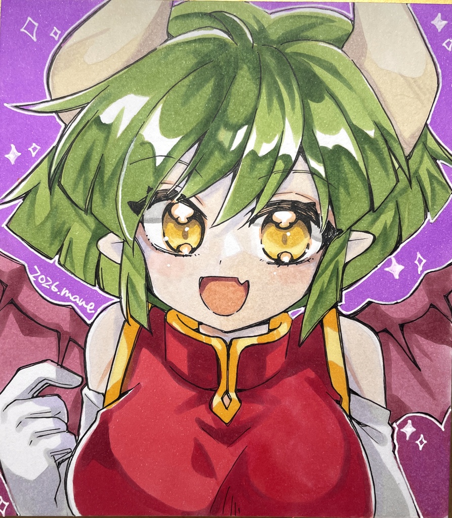 ファンアート色紙