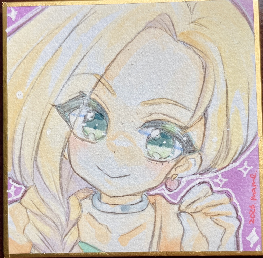 ファンアート色紙