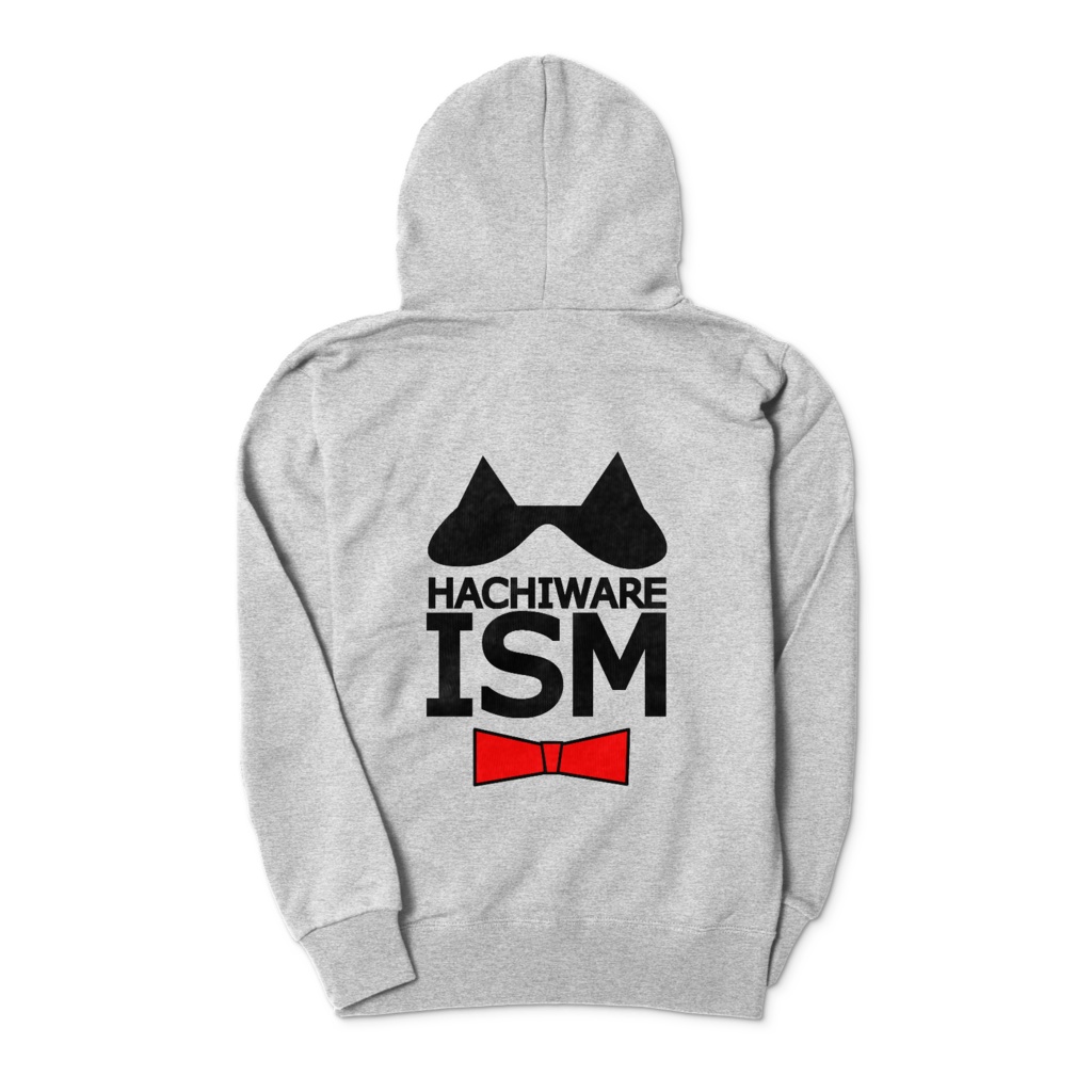 HACHIWARE ISM プルオーバーパーカー 杢グレー