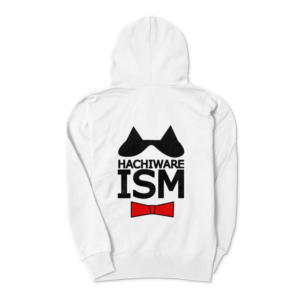 HACHIWARE ISM ジップパーカー ホワイト